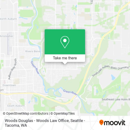 Woods Douglas - Woods Law Office map