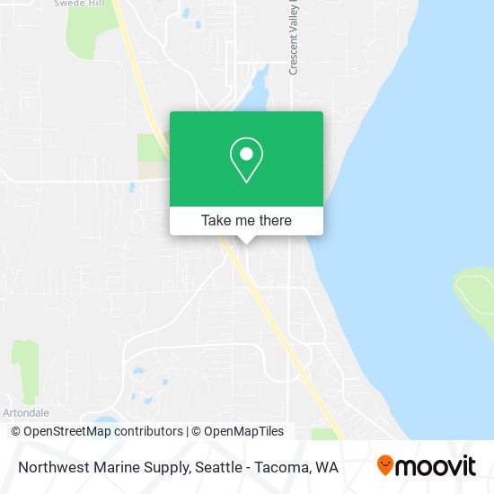 Mapa de Northwest Marine Supply