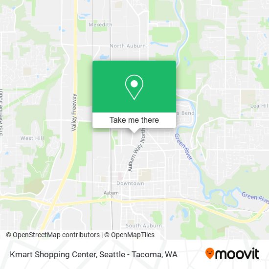 Mapa de Kmart Shopping Center