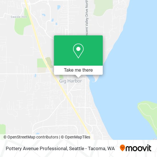 Pottery Avenue Professional map