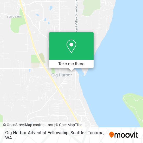 Mapa de Gig Harbor Adventist Fellowship