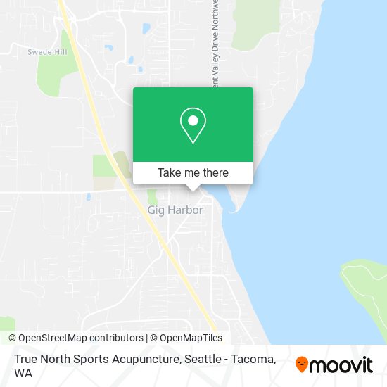 True North Sports Acupuncture map