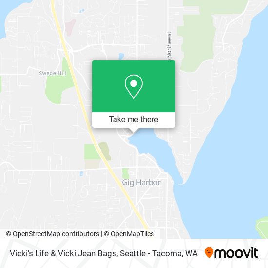 Mapa de Vicki's Life & Vicki Jean Bags