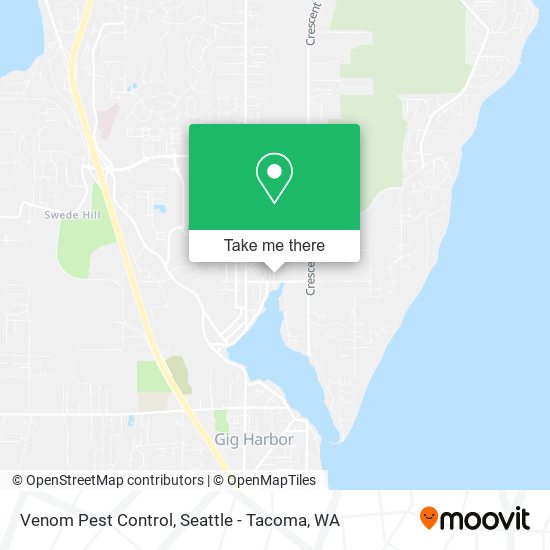 Venom Pest Control map