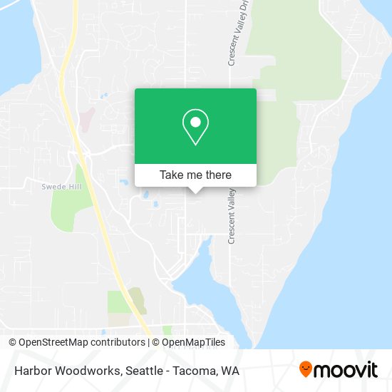 Harbor Woodworks map