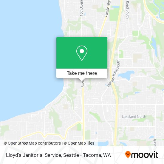 Lloyd's Janitorial Service map