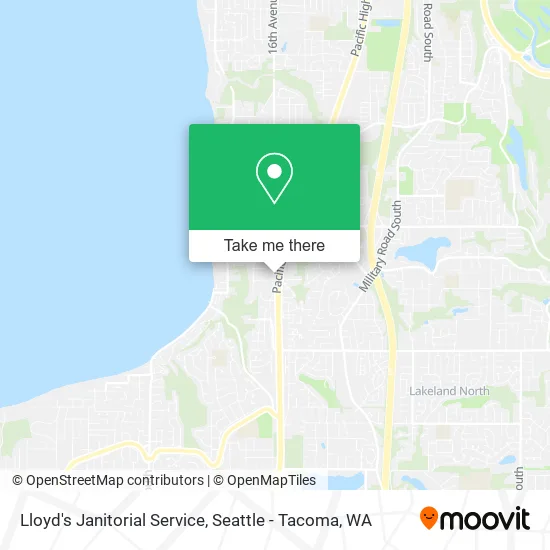 Lloyd's Janitorial Service map