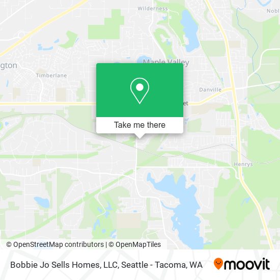 Mapa de Bobbie Jo Sells Homes, LLC