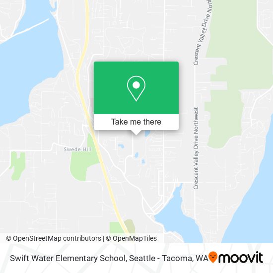 Swift Water Elementary School map