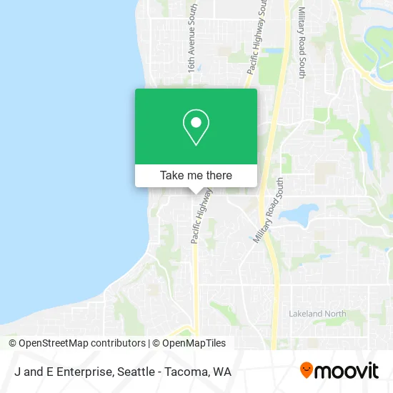 J and E Enterprise map