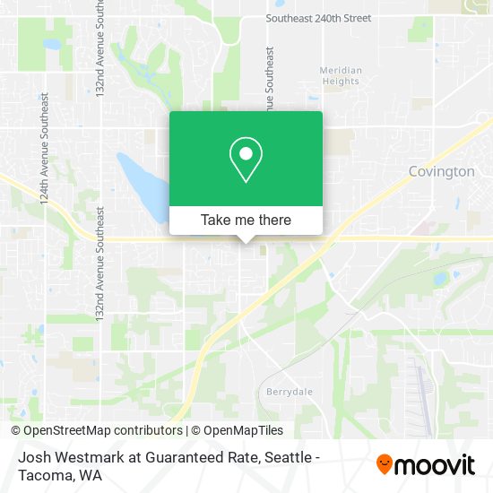 Mapa de Josh Westmark at Guaranteed Rate