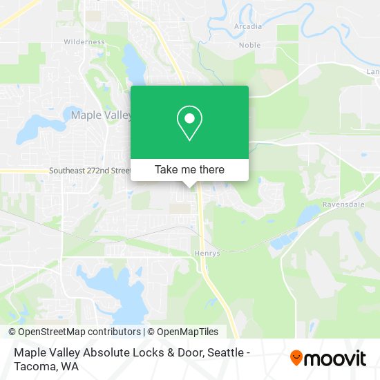 Mapa de Maple Valley Absolute Locks & Door