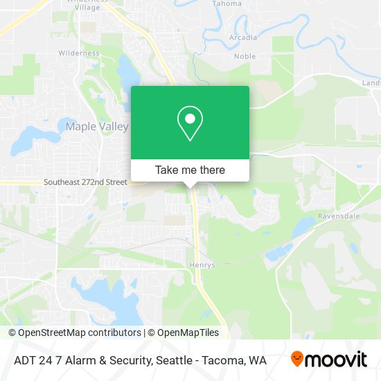 ADT 24 7 Alarm & Security map