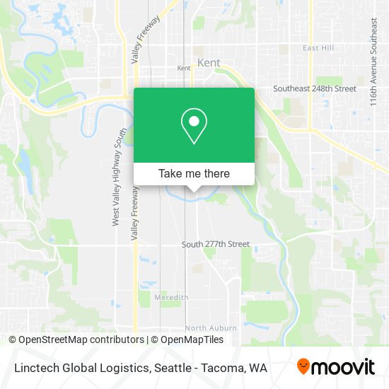 Linctech Global Logistics map