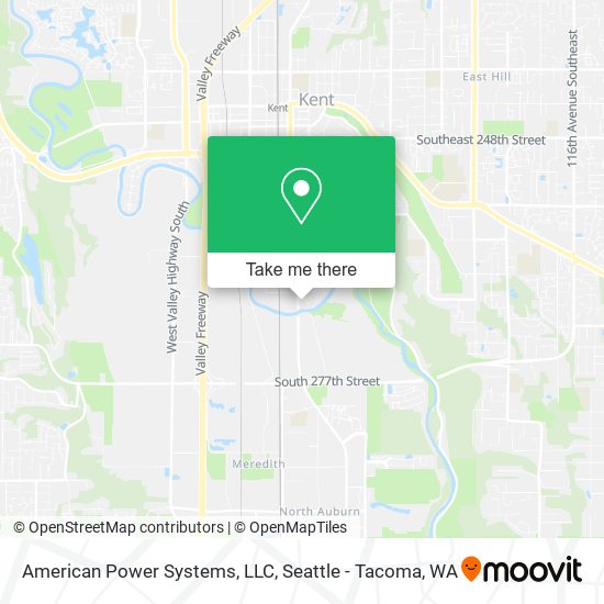Mapa de American Power Systems, LLC