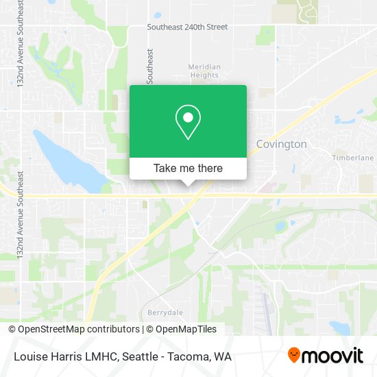 Louise Harris LMHC map