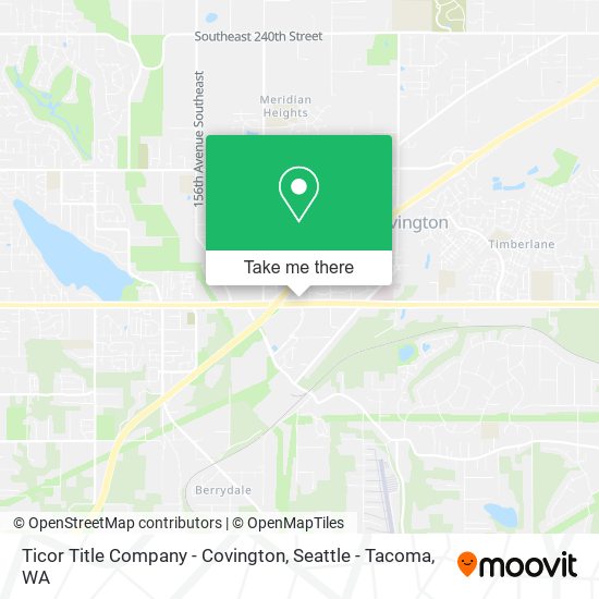 Ticor Title Company - Covington map