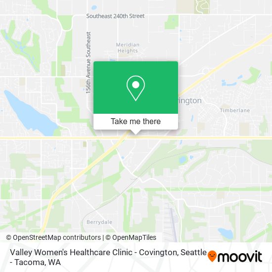 Mapa de Valley Women's Healthcare Clinic - Covington