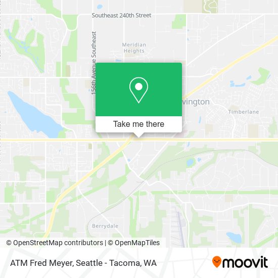 Mapa de ATM Fred Meyer