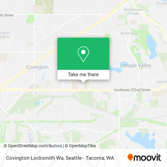 Mapa de Covington Locksmith Wa