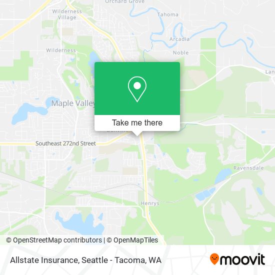 Allstate Insurance map