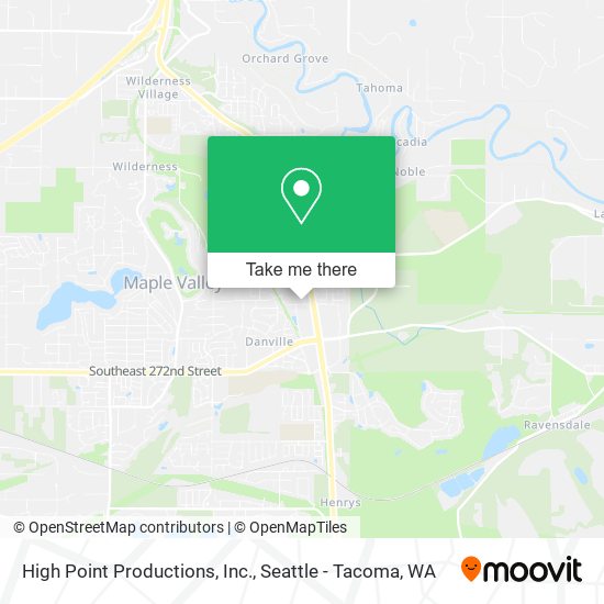 High Point Productions, Inc. map