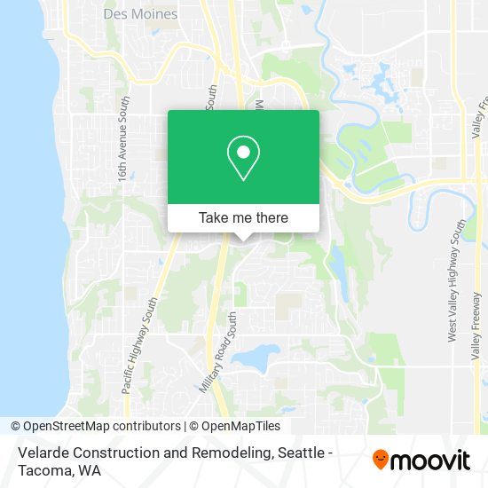 Velarde Construction and Remodeling map
