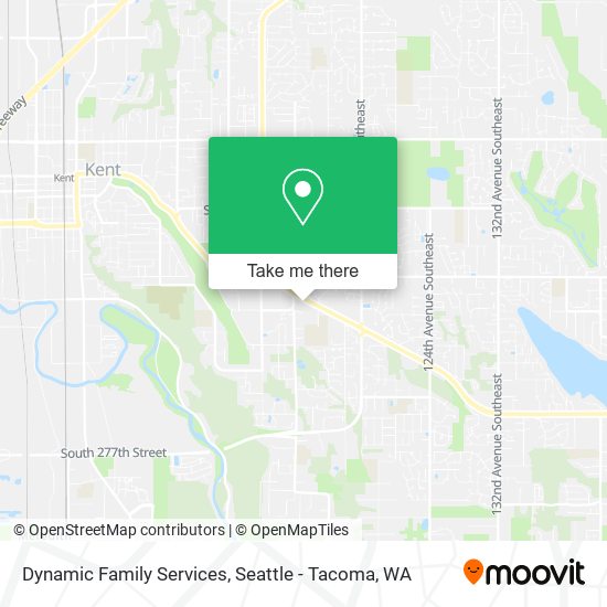 Dynamic Family Services map