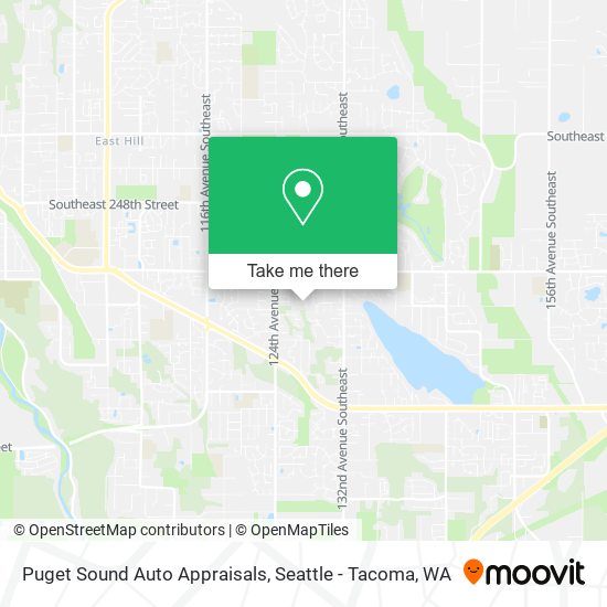 Puget Sound Auto Appraisals map