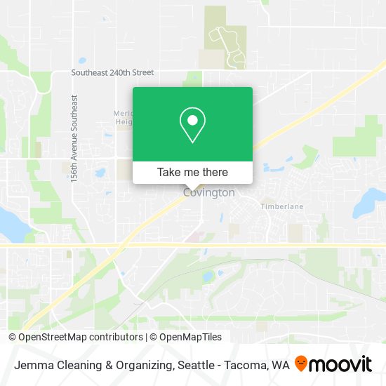 Mapa de Jemma Cleaning & Organizing