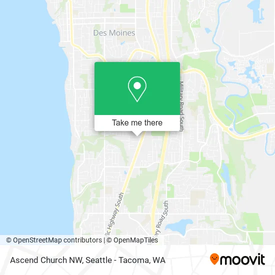 Ascend Church NW map