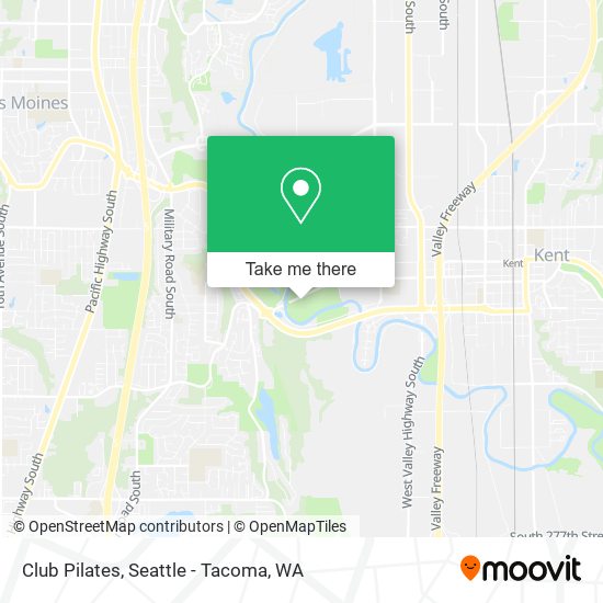 Club Pilates map