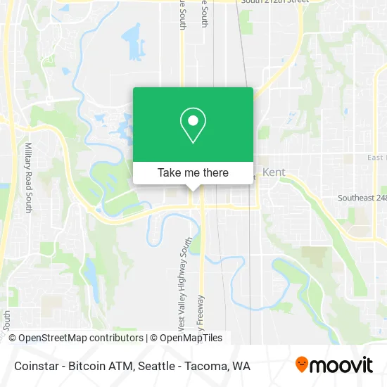 Mapa de Coinstar - Bitcoin ATM