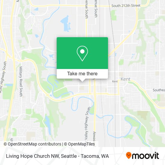 Living Hope Church NW map
