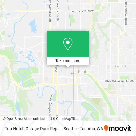 Top Notch Garage Door Repair map