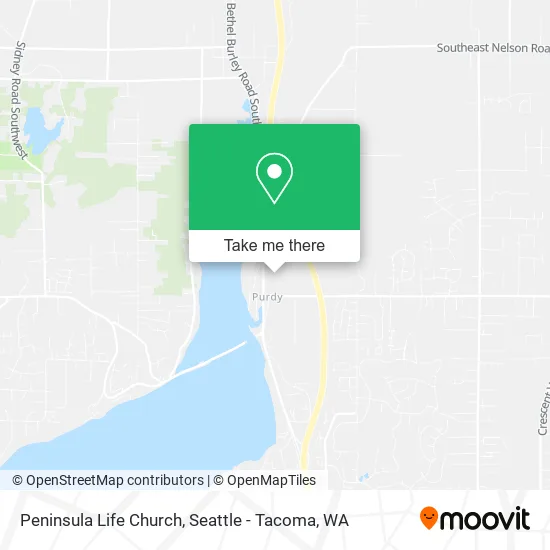 Mapa de Peninsula Life Church