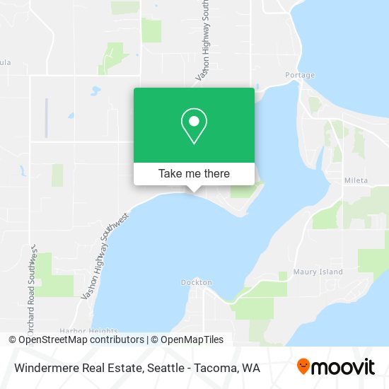 Windermere Real Estate map