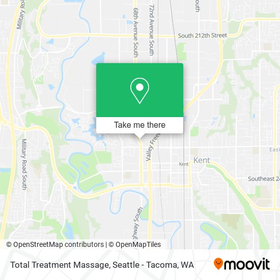 Total Treatment Massage map