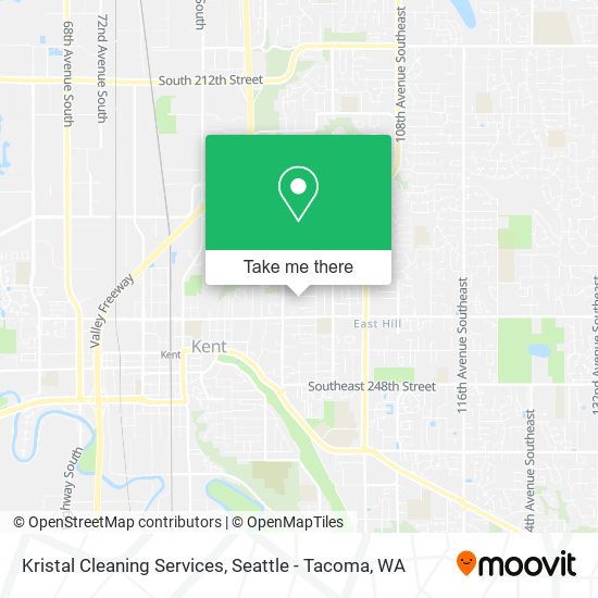 Mapa de Kristal Cleaning Services