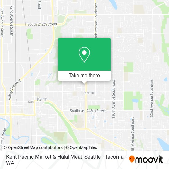 Kent Pacific Market & Halal Meat map
