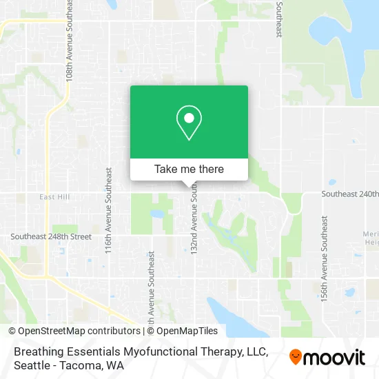 Mapa de Breathing Essentials Myofunctional Therapy, LLC