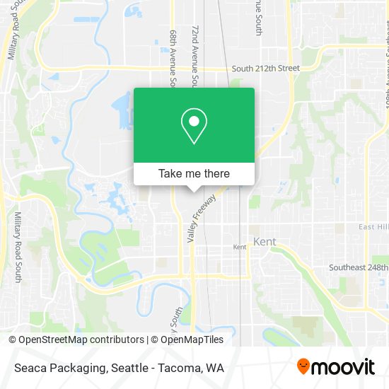 Mapa de Seaca Packaging