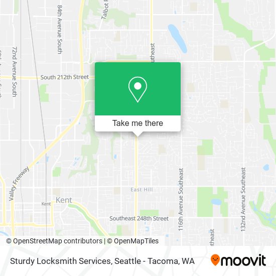 Sturdy Locksmith Services map