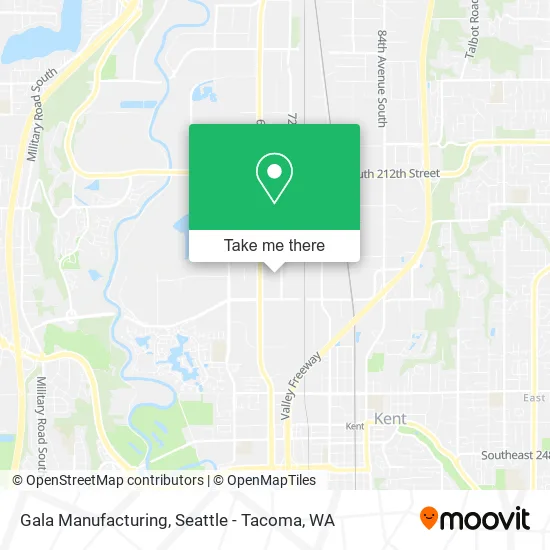 Gala Manufacturing map