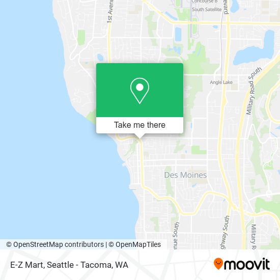 Mapa de E-Z Mart