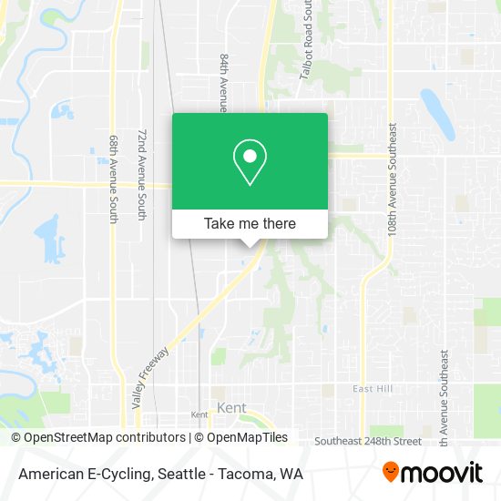 Mapa de American E-Cycling