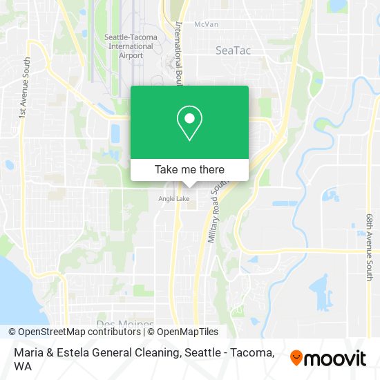 Maria & Estela General Cleaning map