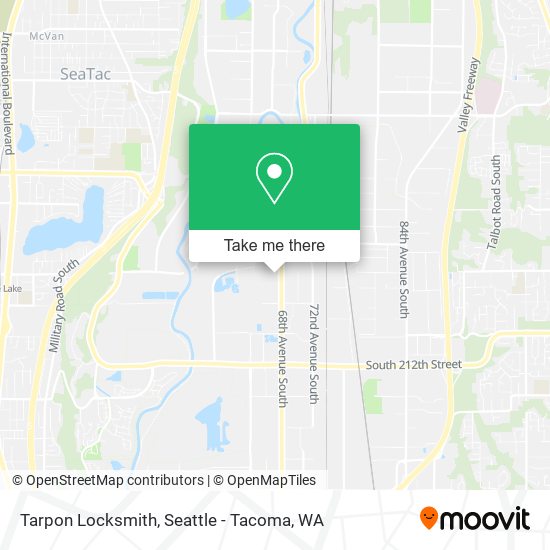Mapa de Tarpon Locksmith