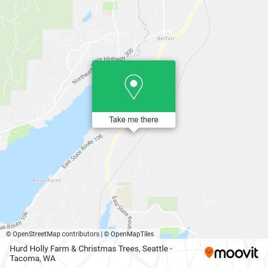 Mapa de Hurd Holly Farm & Christmas Trees