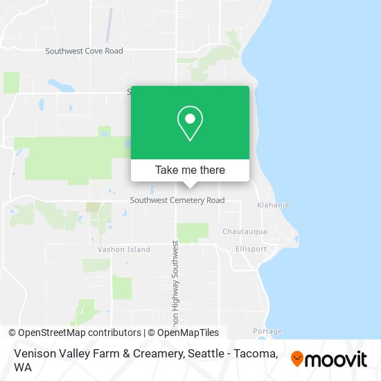 Venison Valley Farm & Creamery map